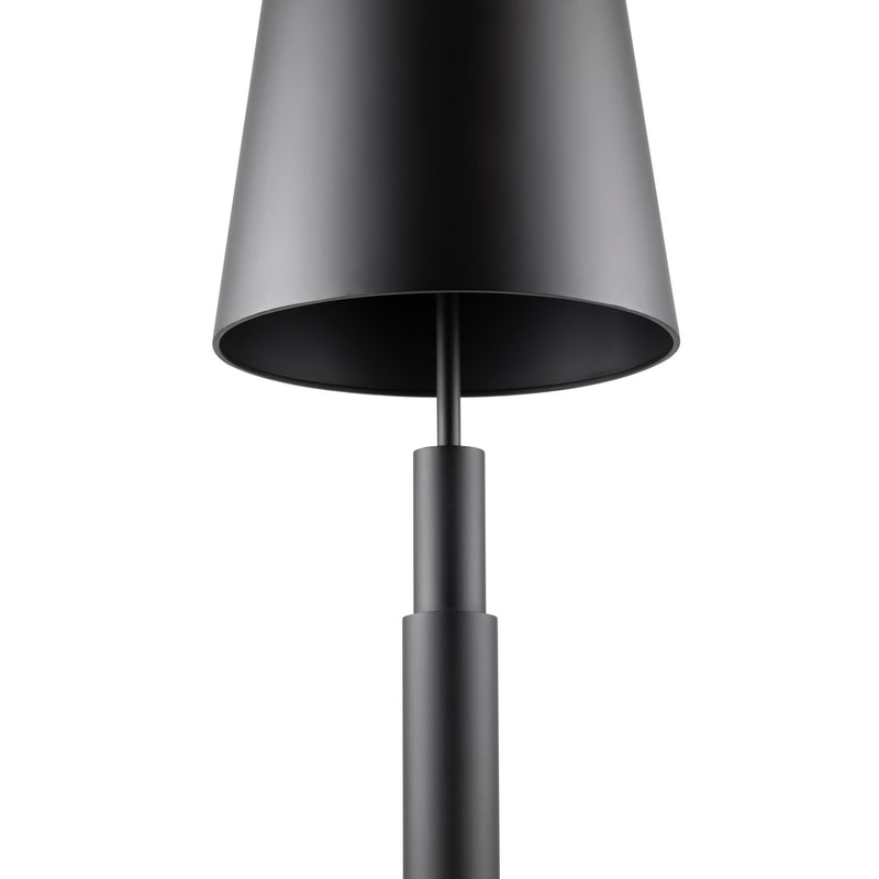 Varaluz 504L06MB Six Light Floor Lamp, Matte Black
