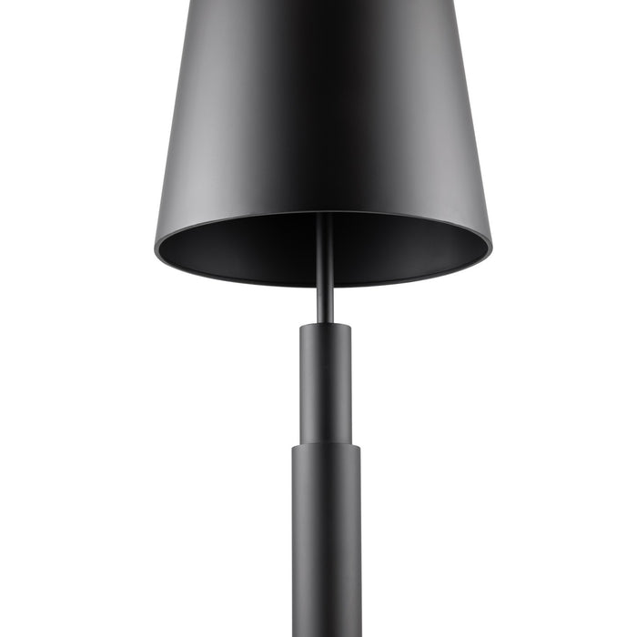 Varaluz 504L06MB Six Light Floor Lamp, Matte Black