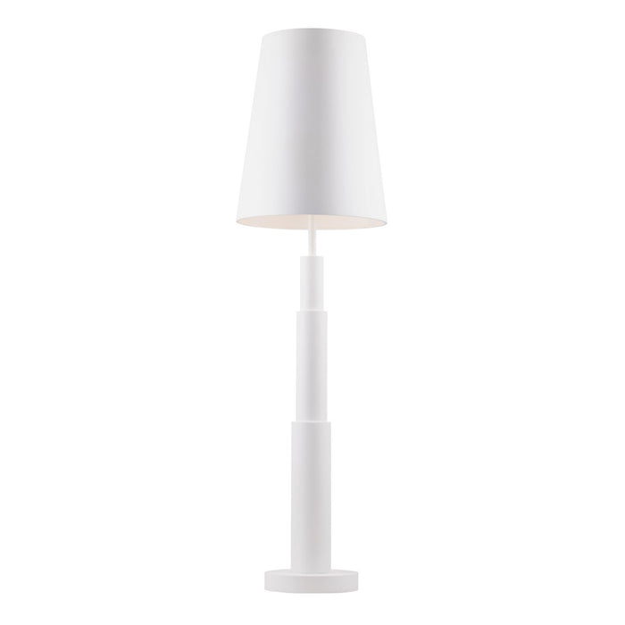 Varaluz 504L06MW Six Light Floor Lamp, Matte White