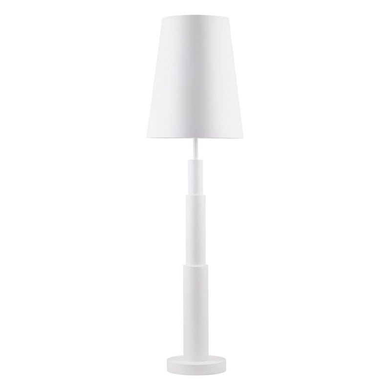 Varaluz 504L06MW Six Light Floor Lamp, Matte White