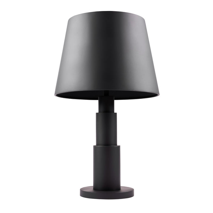 Varaluz 504T03MB Three Light Table Lamp, Matte Black