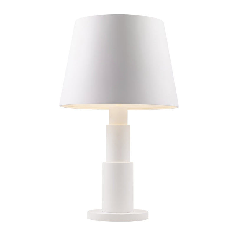 Varaluz 504T03MW Three Light Table Lamp, Matte White