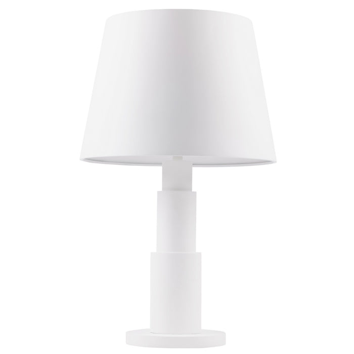 Varaluz 504T03MW Three Light Table Lamp, Matte White