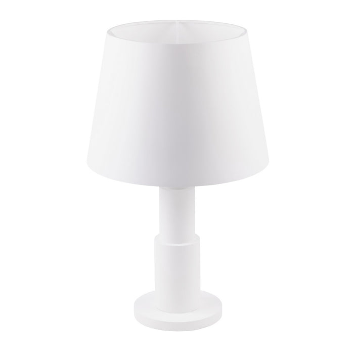 Varaluz 504T03MW Three Light Table Lamp, Matte White