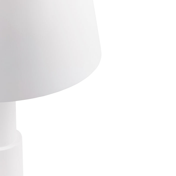 Varaluz 504T03MW Three Light Table Lamp, Matte White