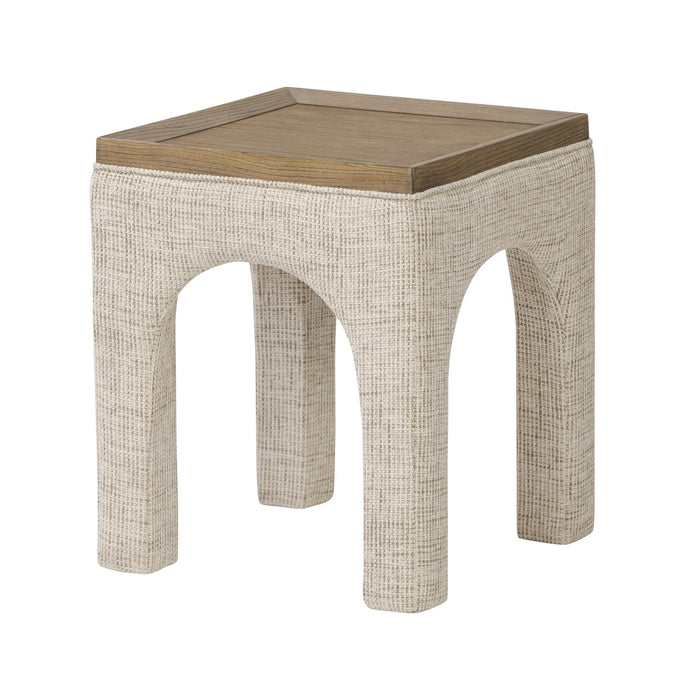 Varaluz 506TA16A Side Table, Harvest Oak/Sand