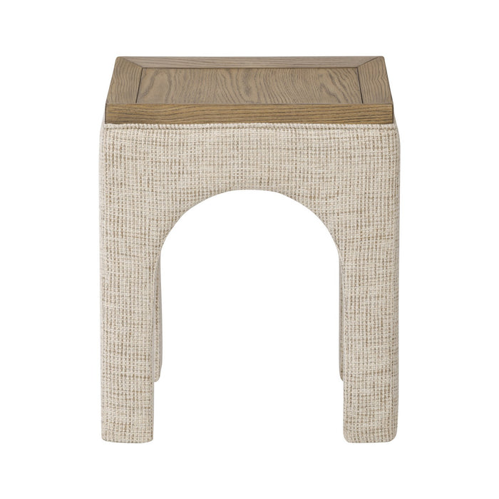 Varaluz 506TA16A Side Table, Harvest Oak/Sand