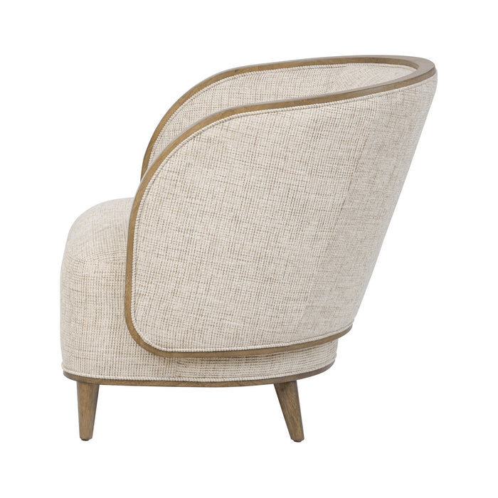 Varaluz 510CH28B Accent Chair, Harvest Oak/Sand