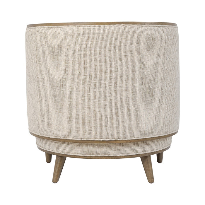Varaluz 510CH28B Accent Chair, Harvest Oak/Sand