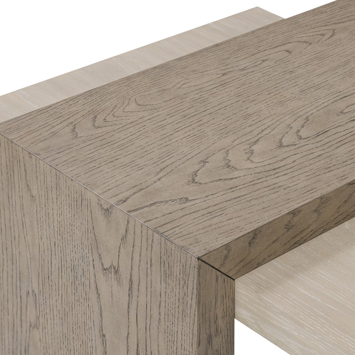 Varaluz 512TA54A Coffee Table, Toasted Oak/Ash Blonde