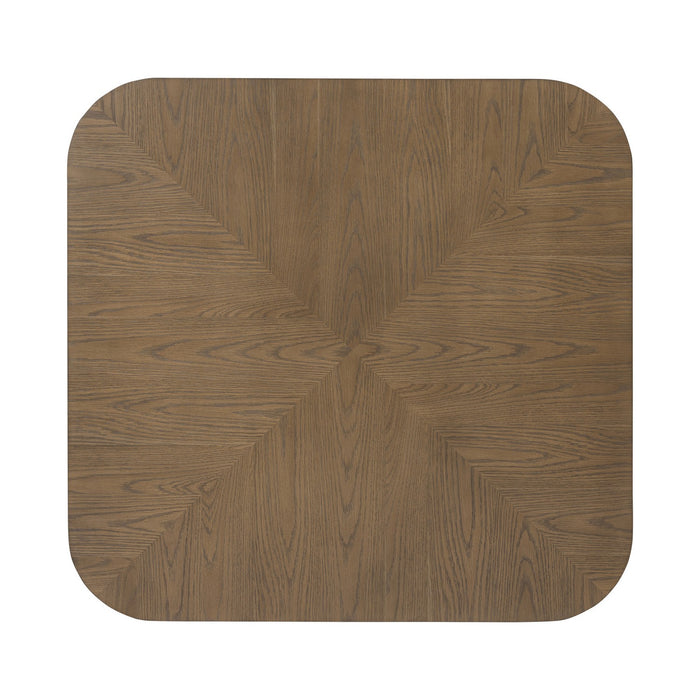 Varaluz 514TA44A Coffee Table, Mushroom Oak/Mappa Burl