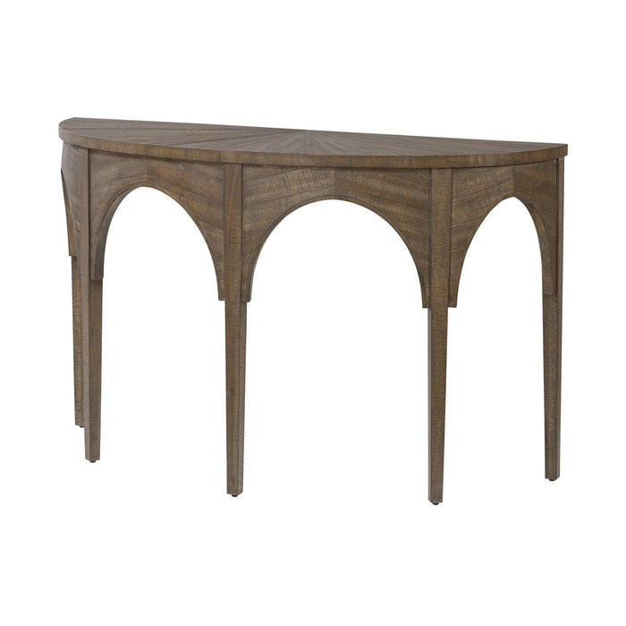 Varaluz 516TA52A Console Table, Aged Barrel