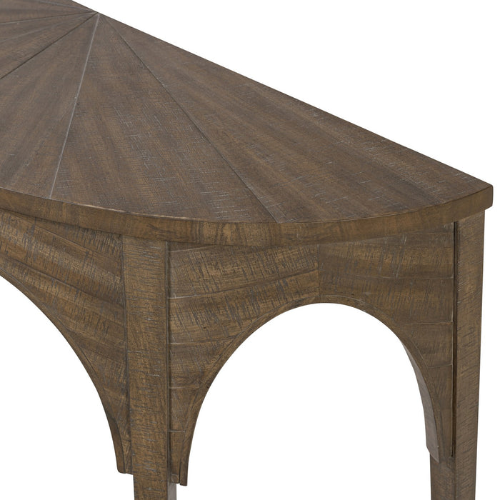Varaluz 516TA52A Console Table, Aged Barrel