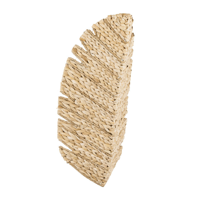 Varaluz 901K03FGN Three Light Wall Sconce, French Gold/Natural Seagrass
