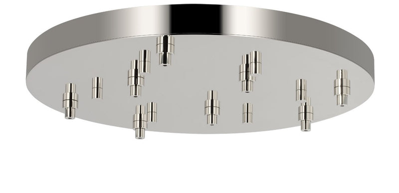 Visual Comfort Modern SLCH578N Canopy, Polished Nickel