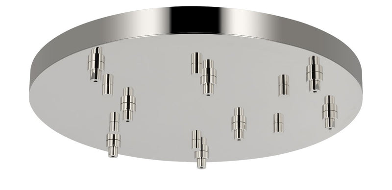 Visual Comfort Modern SLCH578N Canopy, Polished Nickel