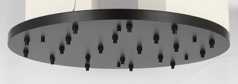 Visual Comfort Modern SLCH576B Canopy, Nightshade Black
