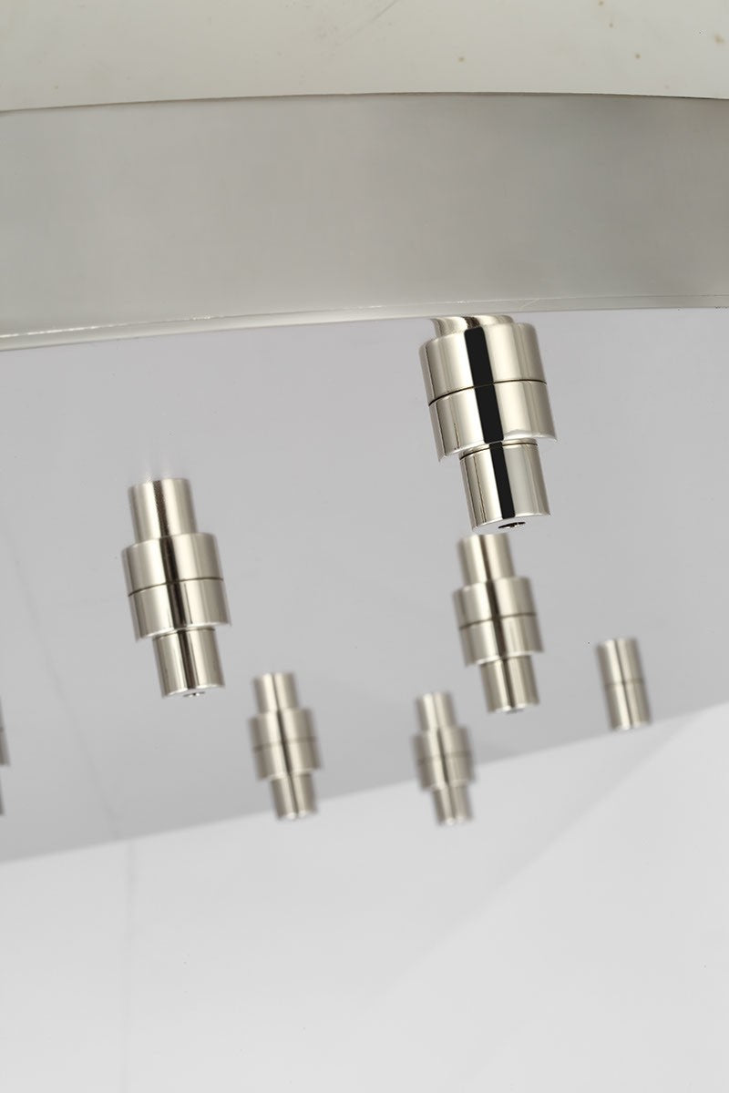 Visual Comfort Modern SLCH576N Canopy, Polished Nickel