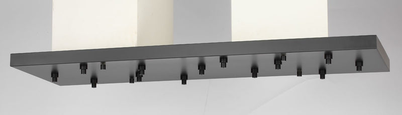 Visual Comfort Modern SLCH574B Canopy, Nightshade Black