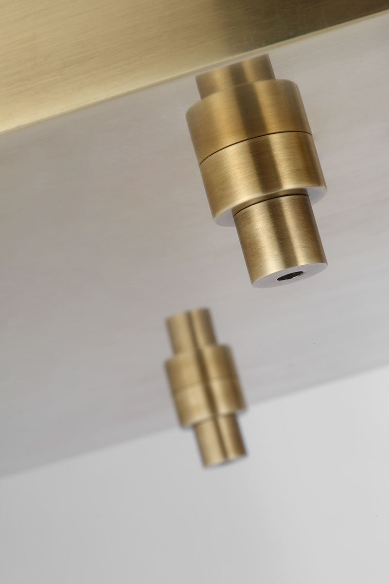 Visual Comfort Modern SLCH574HAB Canopy, Hand Rubbed Antique Brass