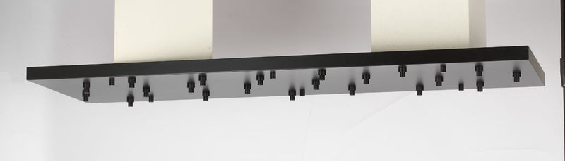 Visual Comfort Modern SLCH575B Canopy, Nightshade Black