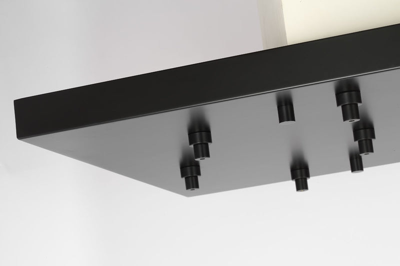 Visual Comfort Modern SLCH575B Canopy, Nightshade Black
