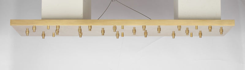 Visual Comfort Modern SLCH575HAB Canopy, Hand Rubbed Antique Brass