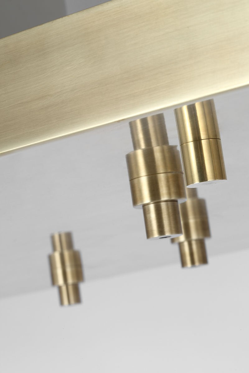 Visual Comfort Modern SLCH575HAB Canopy, Hand Rubbed Antique Brass