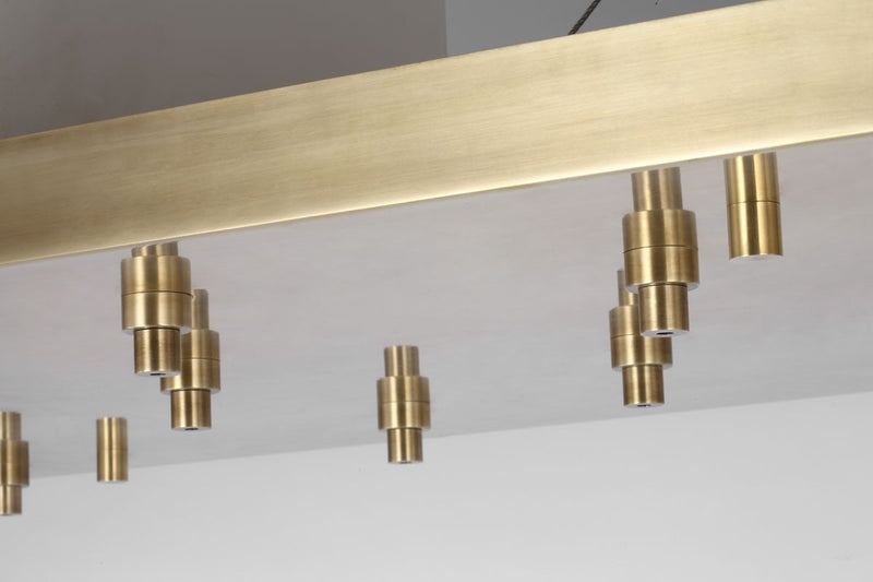 Visual Comfort Modern SLCH575HAB Canopy, Hand Rubbed Antique Brass
