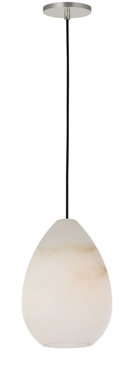 Visual Comfort Modern SLPD544ALBN-L LED Pendant, Polished Nickel