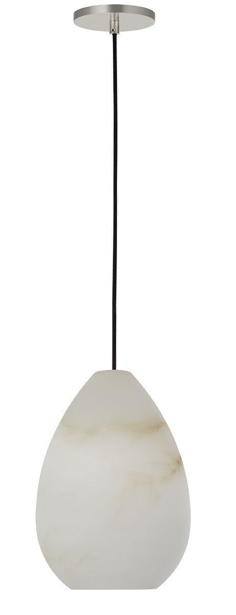 Visual Comfort Modern SLPD544ALBN-L LED Pendant, Polished Nickel