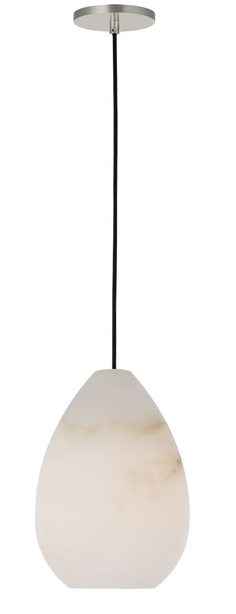 Visual Comfort Modern SLPD544ALBN-L LED Pendant, Polished Nickel