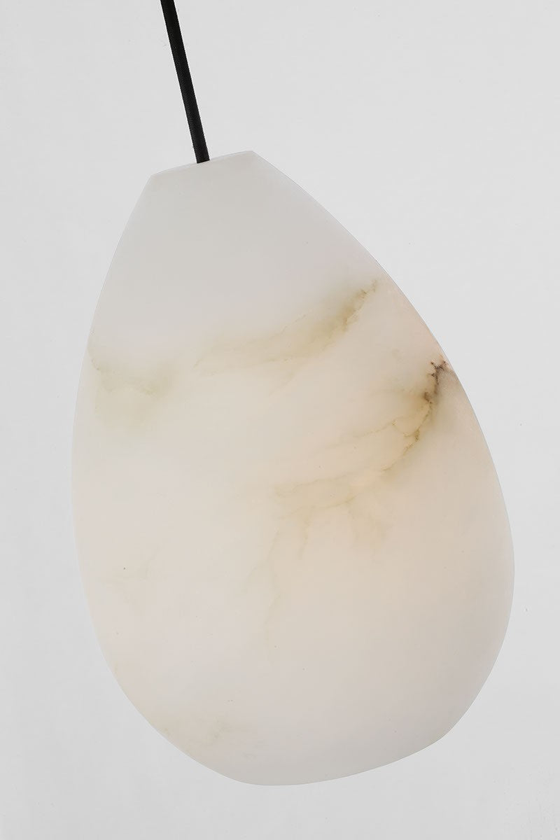 Visual Comfort Modern SLPD544ALBN-L LED Pendant, Polished Nickel