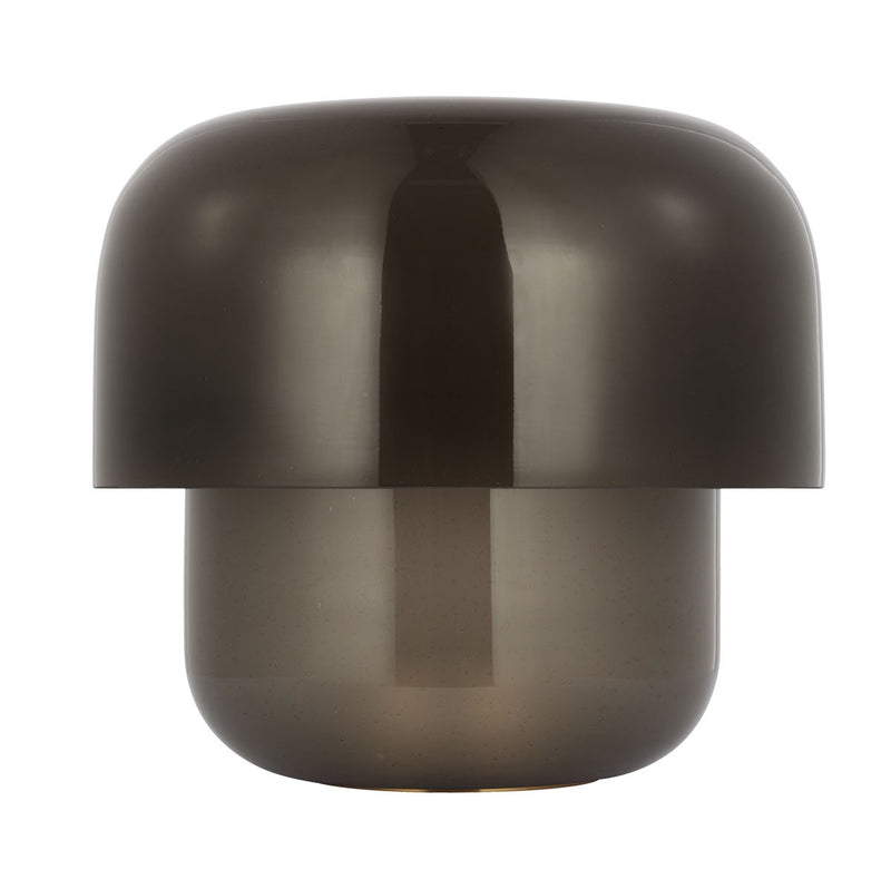 Visual Comfort Modern KWTB49127SSHAB LED Table Lamp, Hand Rubbed Antique Brass
