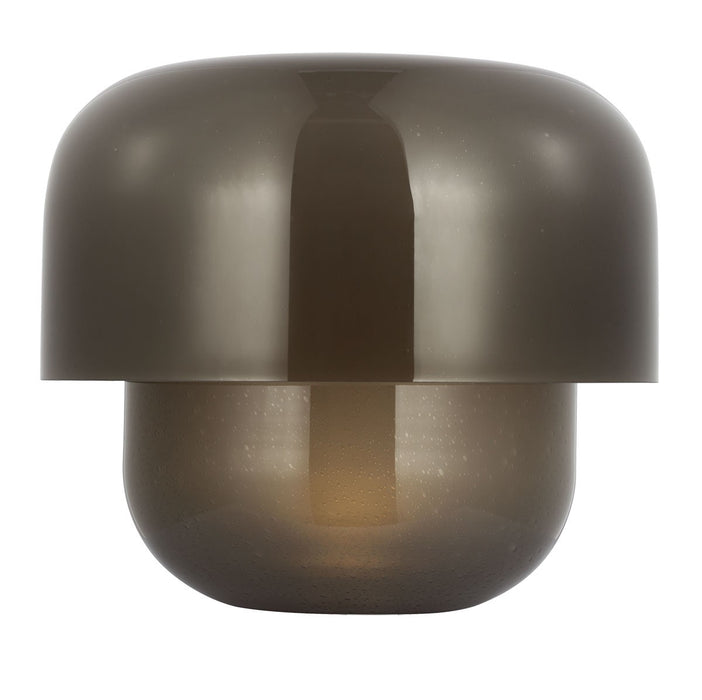 Visual Comfort Modern KWTB49027SSHAB LED Table Lamp, Hand Rubbed Antique Brass