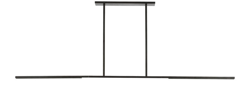 Visual Comfort Modern SLLS56827CCBZ LED Linear Chandelier, Bronze