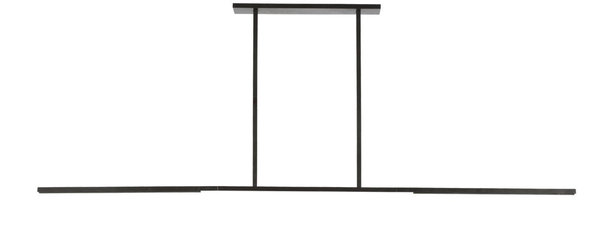 Visual Comfort Modern SLLS56827CCBZ LED Linear Chandelier, Bronze