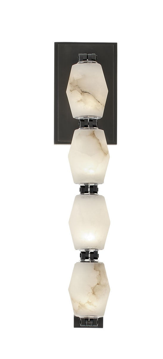 Visual Comfort Modern SLWS54627ALBBZ LED Wall Sconce, Bronze