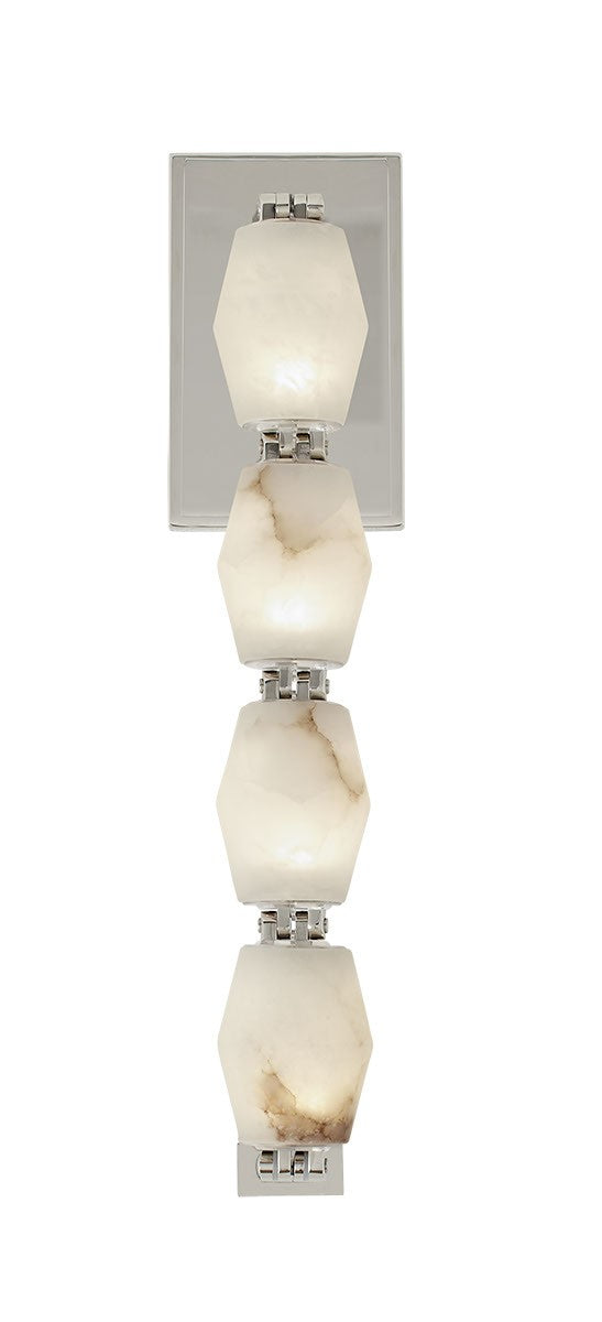 Visual Comfort Modern SLWS54627ALBN LED Wall Sconce, Polished Nickel