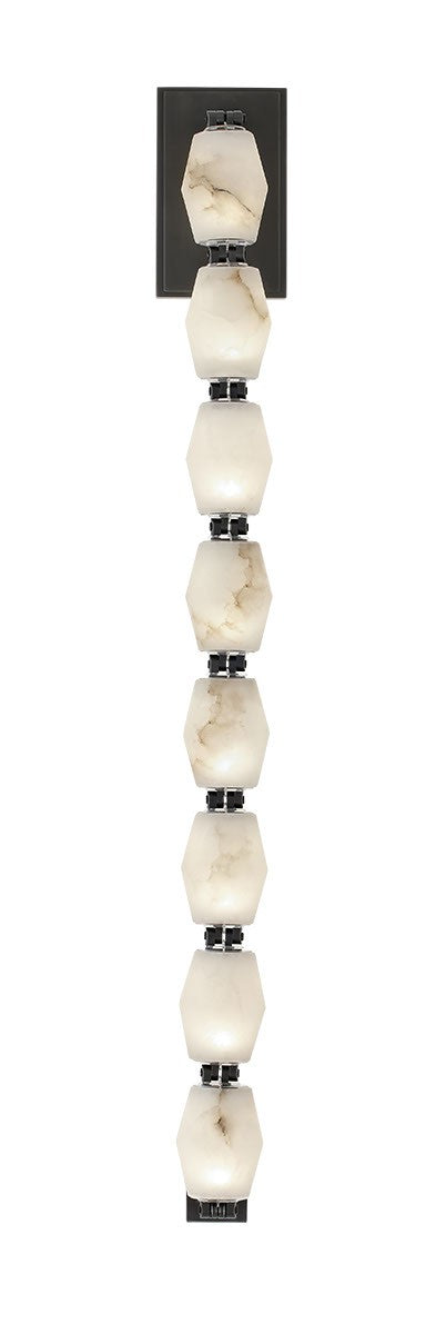 Visual Comfort Modern SLWS54727ALBBZ LED Wall Sconce, Bronze