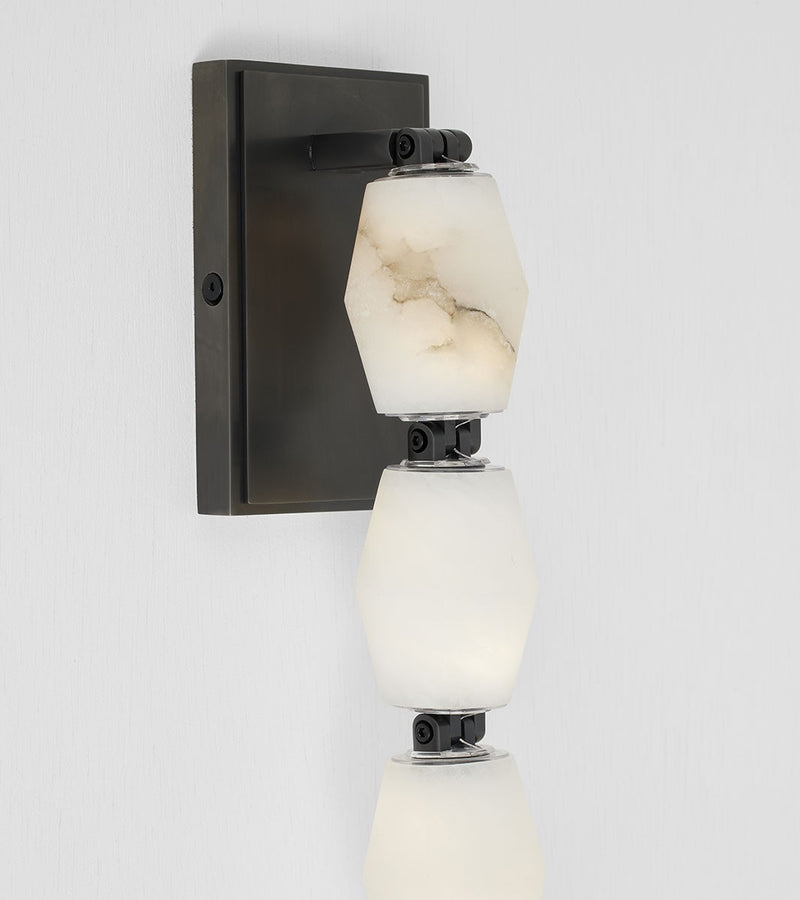 Visual Comfort Modern SLWS54727ALBBZ LED Wall Sconce, Bronze