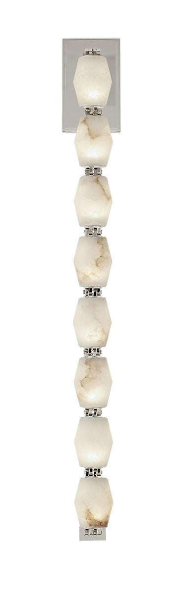 Visual Comfort Modern SLWS54727ALBN LED Wall Sconce, Polished Nickel