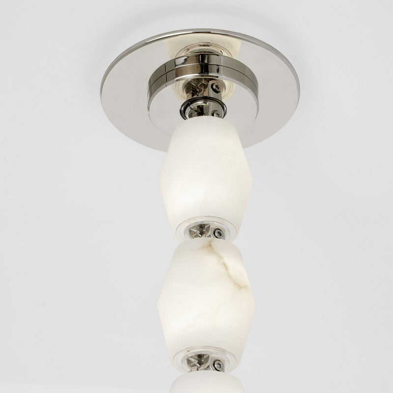 Visual Comfort Modern SLWS54727ALBN LED Wall Sconce, Polished Nickel