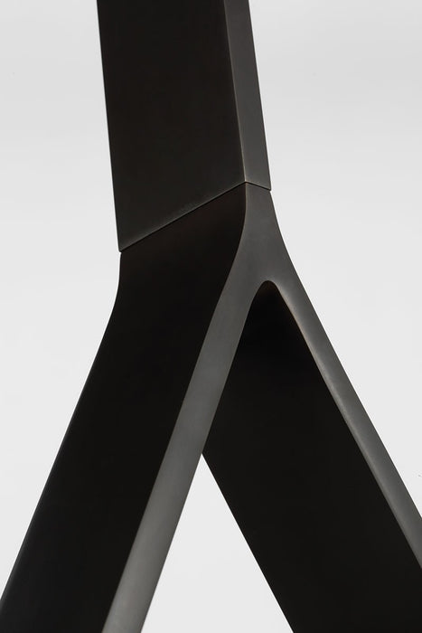 Visual Comfort Modern PBPD35127BZ/NB LED Pendant, Dark Bronze/Natural Brass