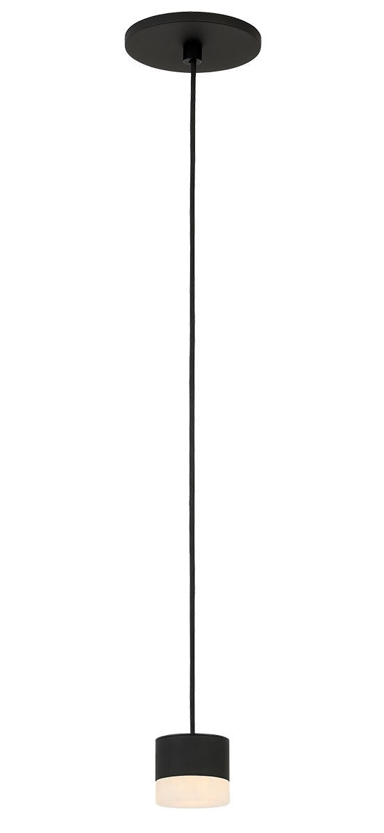 Visual Comfort Modern SLPD51830B LED Pendant, Nightshade Black
