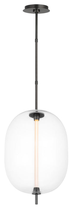 Visual Comfort Modern SLPD31227CBZ LED Pendant, Bronze