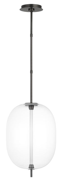Visual Comfort Modern SLPD31227CBZ LED Pendant, Bronze