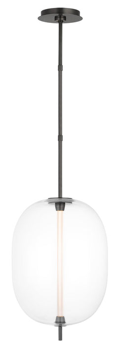 Visual Comfort Modern SLPD31227CBZ LED Pendant, Bronze