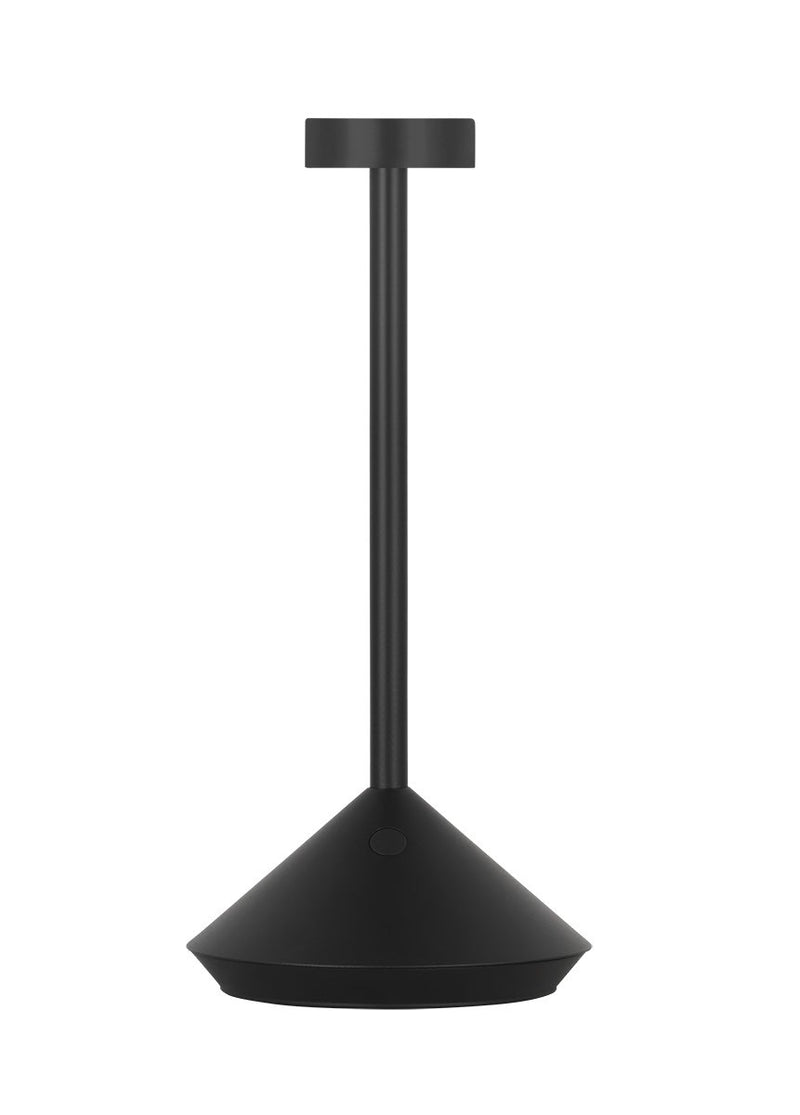Visual Comfort Modern SLTB53327B LED Table Lamp, Black