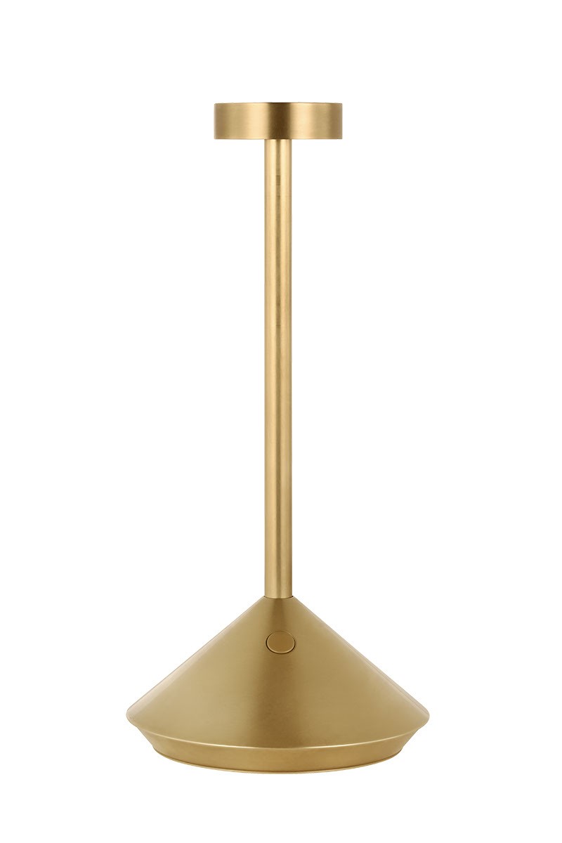 Visual Comfort Modern SLTB53327HAB LED Table Lamp, Hand Rubbed Antique Brass
